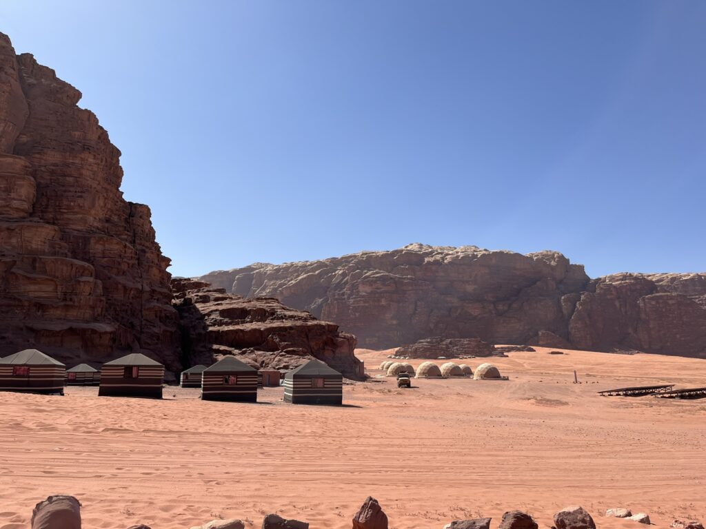 ワディラムのテント