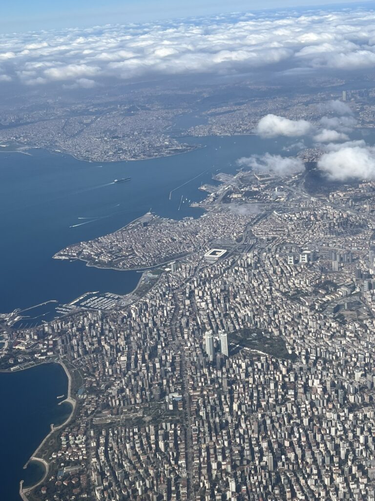 イスタンブールを空から