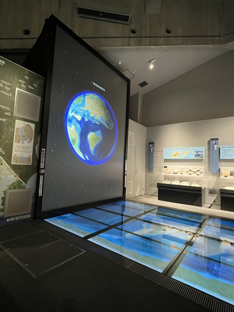フォッサマグナミュージアムの展示